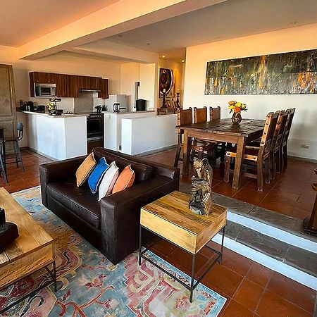 Cousy Condo San Rafael, 3 Blocks From The Parish, Pool, Bbq And Terrace 圣米格尔－德阿连德 外观 照片