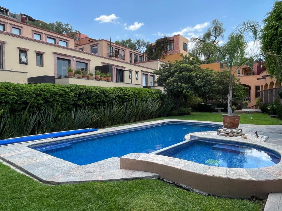 Cousy Condo San Rafael, 3 Blocks From The Parish, Pool, Bbq And Terrace 圣米格尔－德阿连德 外观 照片