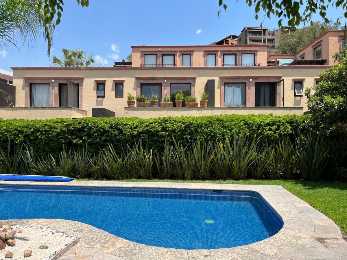 Cousy Condo San Rafael, 3 Blocks From The Parish, Pool, Bbq And Terrace 圣米格尔－德阿连德 外观 照片
