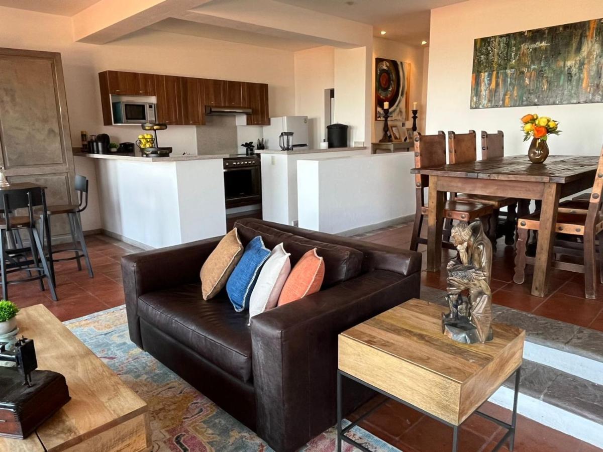 Cousy Condo San Rafael, 3 Blocks From The Parish, Pool, Bbq And Terrace 圣米格尔－德阿连德 外观 照片