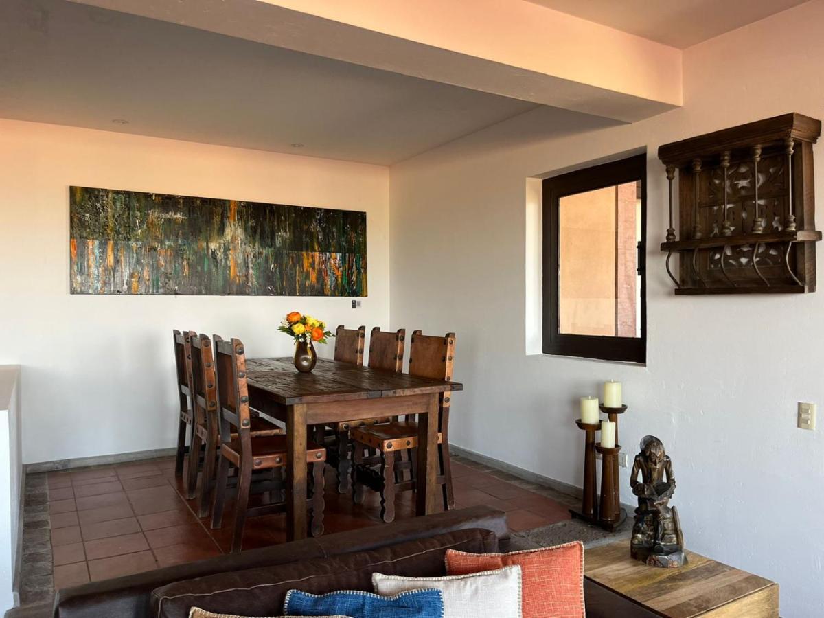Cousy Condo San Rafael, 3 Blocks From The Parish, Pool, Bbq And Terrace 圣米格尔－德阿连德 外观 照片
