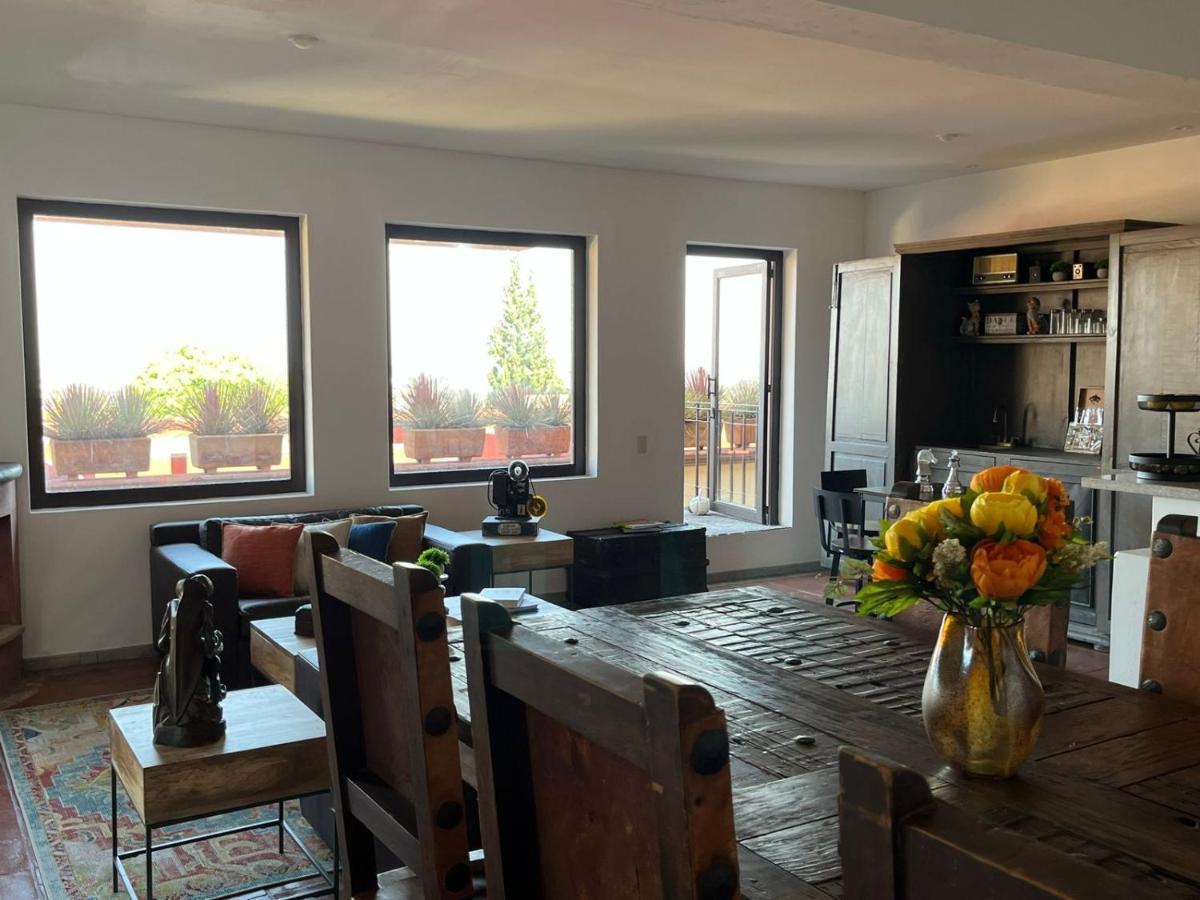 Cousy Condo San Rafael, 3 Blocks From The Parish, Pool, Bbq And Terrace 圣米格尔－德阿连德 外观 照片